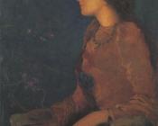 埃德蒙 弗朗索瓦 阿曼 杰 : Portrait of Thadee Caroline Jacquet